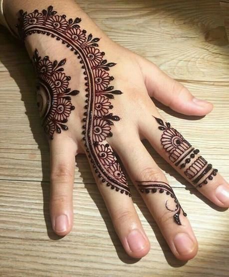 easy-mehndi-design-for-kids-circle easy-mehndi-design-for-kids-circle