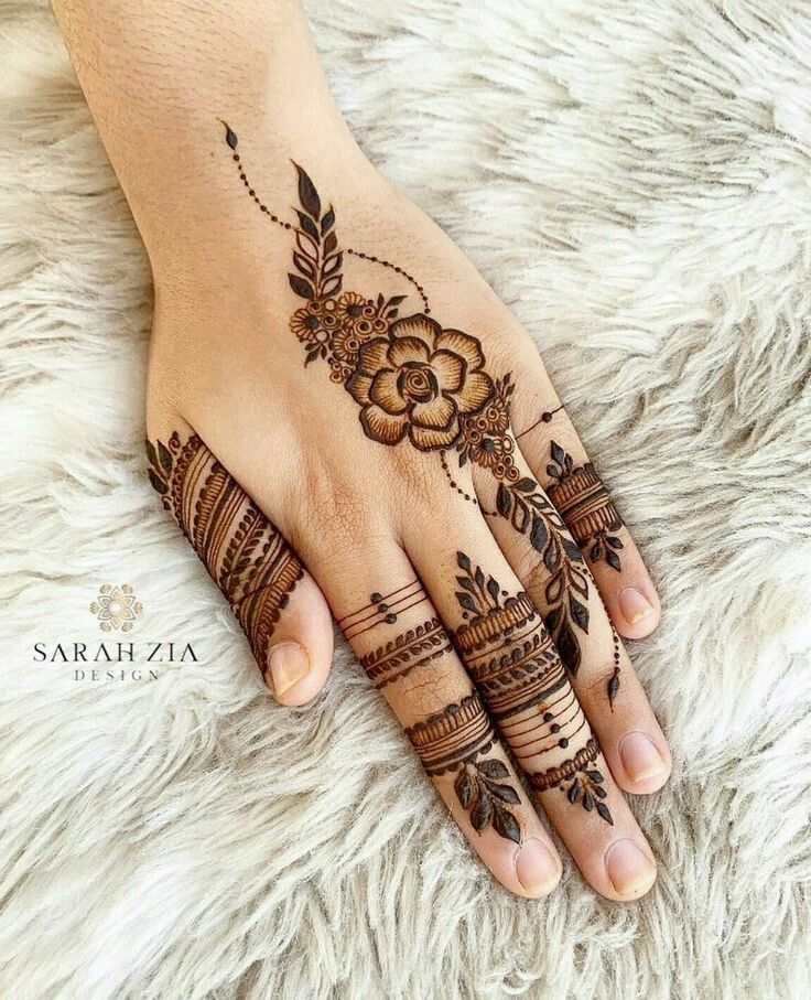 Easy-Arabic-Mehndi-Design