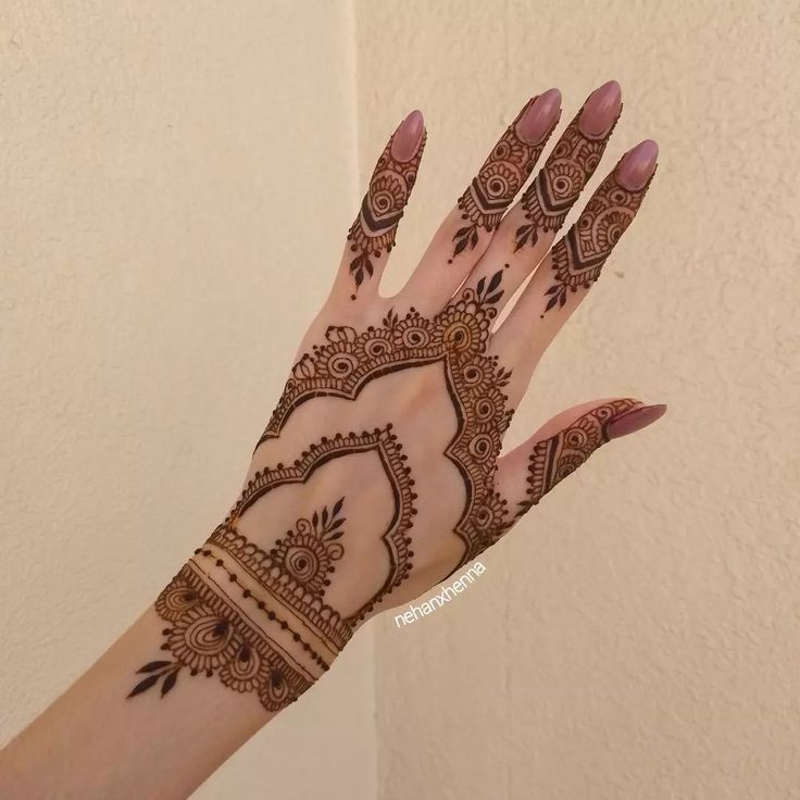 Easy-Arabic-Mehndi-Design