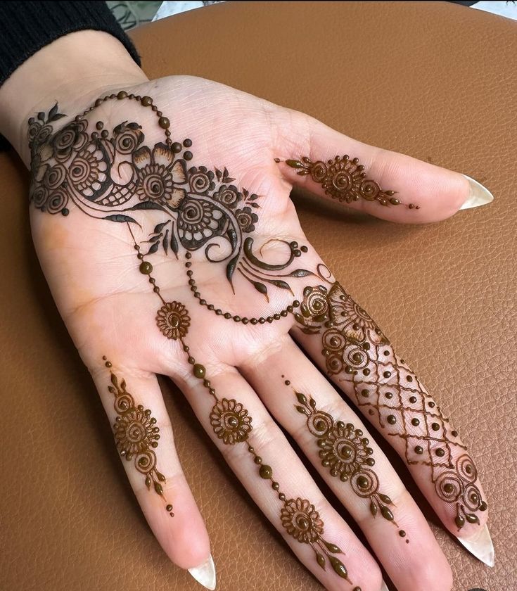 Easy-Arabic-Mehndi-Design
