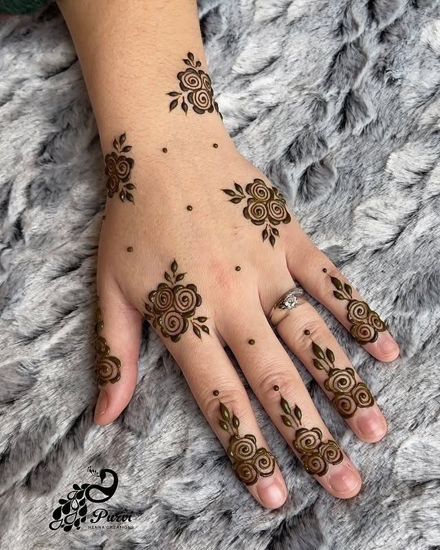 Easy-Arabic-Mehndi-Design