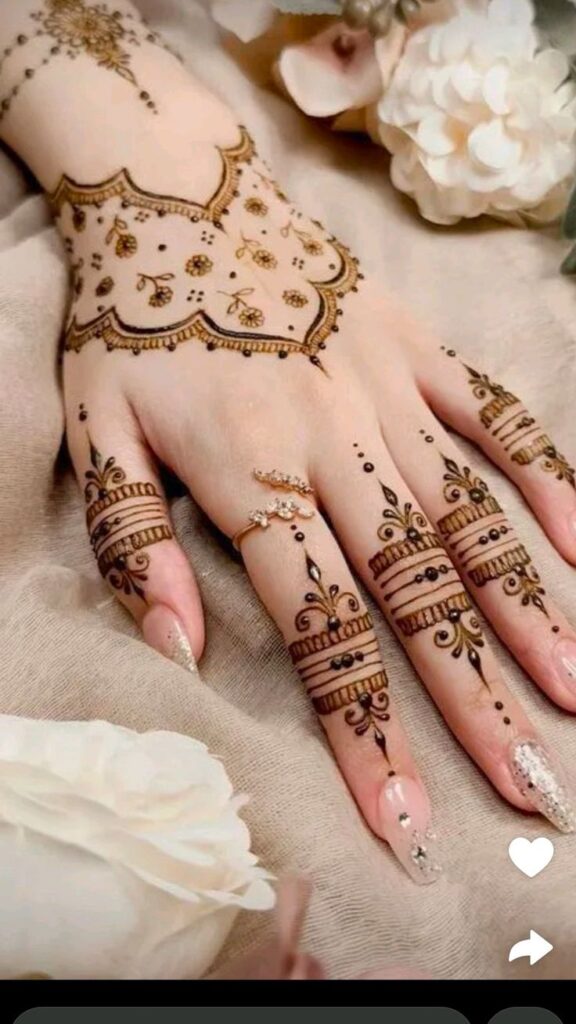 [1194+] Front Hand Simple Mehndi Design Images, Photos & Pictures (2026 ...