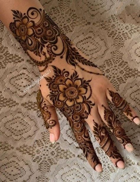 arabic-mehndi-design-easy-and-beautiful