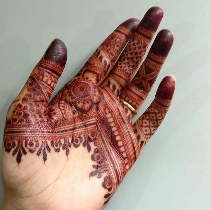 front-hand-mehndi-design-simple-and-easy-full-hand