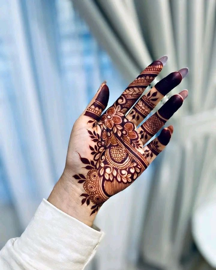 front-hand-simple-mehndi-design-arabic-for-girl