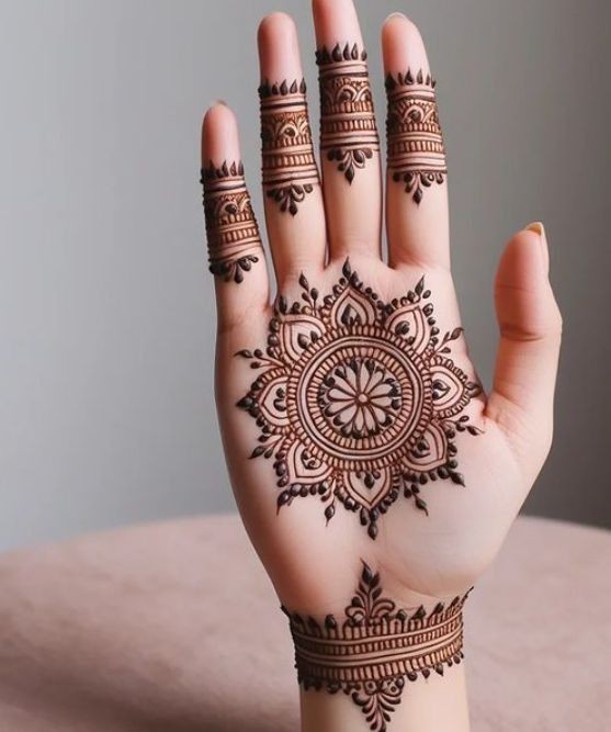 front-hand-simple-mehndi-design-full-hand