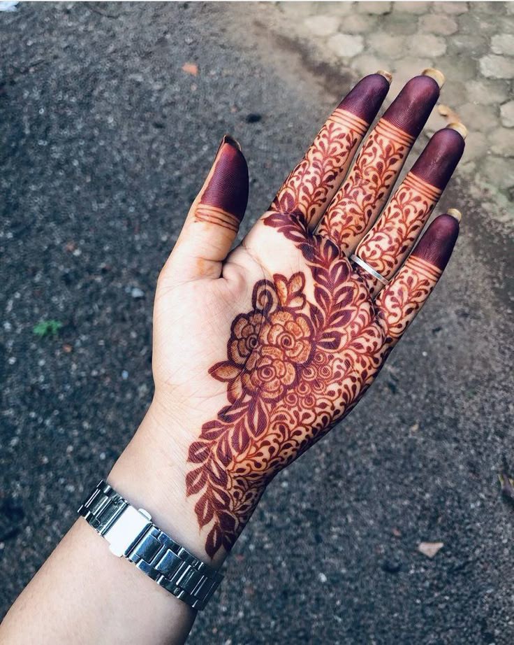 mehndi-design-front-hand-simple-design-easy-and-beautiful